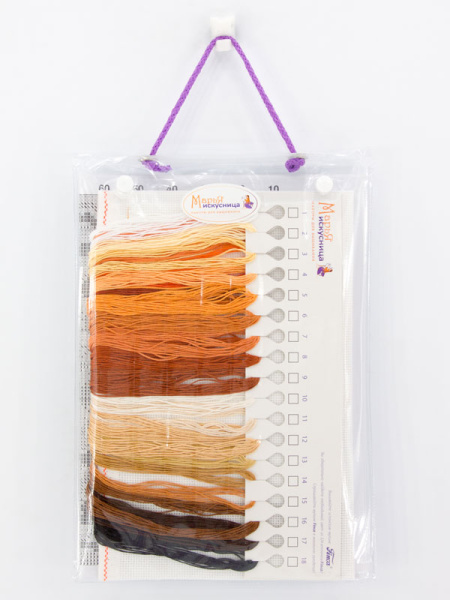 Набор для вышивания "Сама о себе" по картине А. Брагинского. Арт 08.001.02               