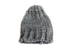 Шапка для игрушек вязаная 8 см, цв. серый. Арт 26665