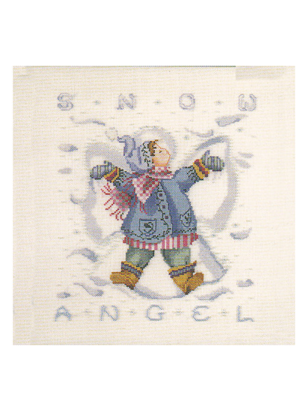 Схема для вышивания MIRABILIA "Радость первому снегу". Арт MD31