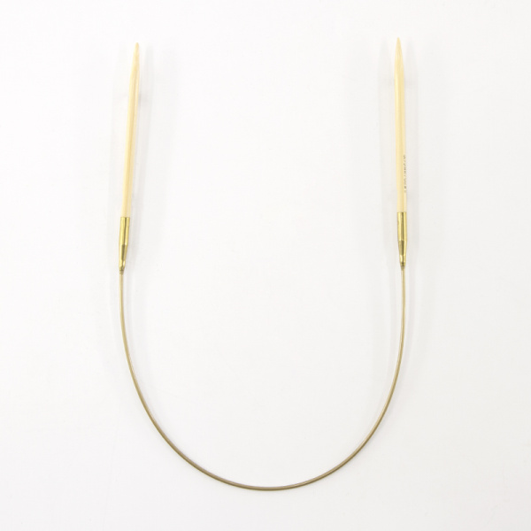 Спицы, круговые, бамбук addiNature BAMBOO №3,75, 40 см. Арт 555-7/3.75-40