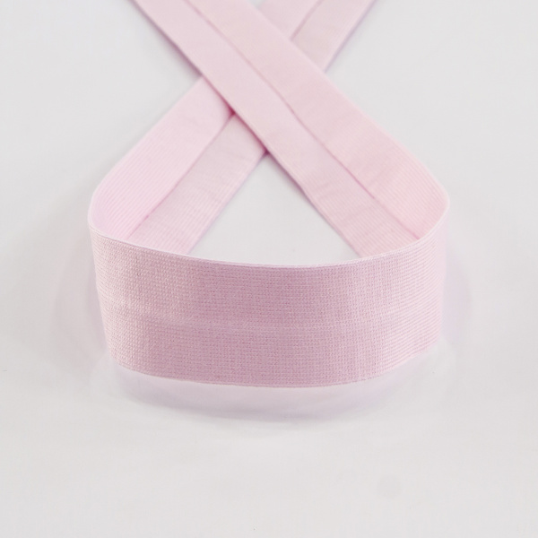 Косая бейка хлопок, 20 мм, 20 м, цвет 52, дымчачая роза. Арт 6598-20мм-52