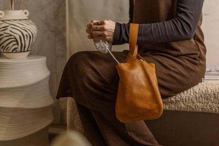 Сумка "Dzana" Whisky. Арт QB-4616/Whisky