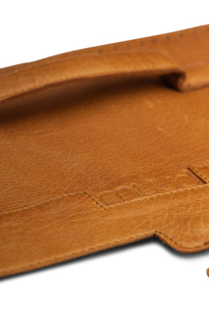 Крышка "Callie" для сумки с ручкой и пришивной кнопкой Whisky. Арт QB-4458/Whisky