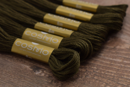 Мулине COSMO однотонный цвет  718       . Арт 25-6/718       