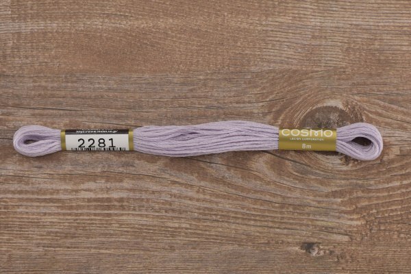Мулине COSMO однотонный цвет  2281      . Арт 25-6/2281      