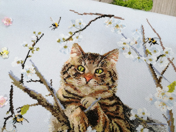 Набор для вышивания "Полосатый разбойник". Арт 03.016.18