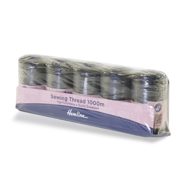 Нить универсальная  Hemline для шитья, 1000 м. Арт N4124.490