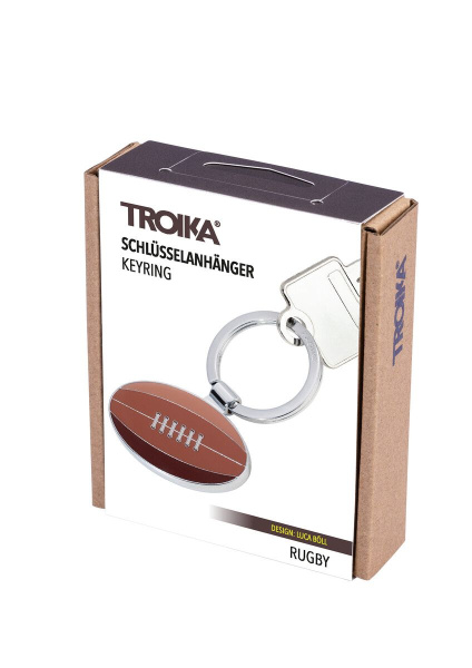 Брелок TROIKA "Рэгби". Арт KR23-04/CH