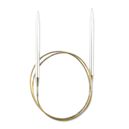 Спицы, круговые, супергладкие, addiClassic №6.5, 100 см. Арт 105-7/6.5-100