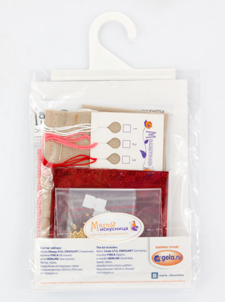 Набор для изготовления чехла "Нужное сердце". Арт 21.002.16