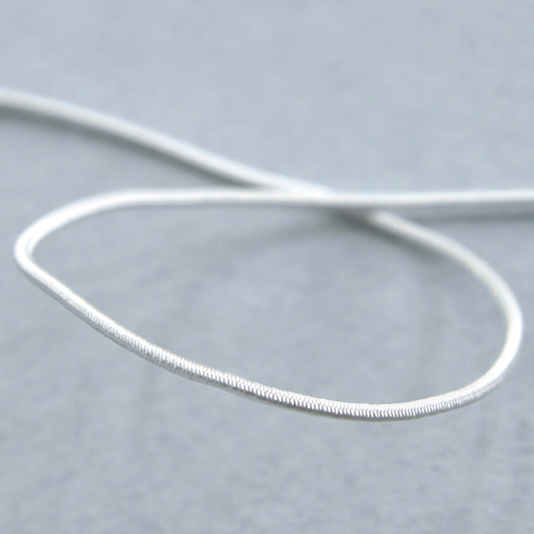 Резинка шляпная PEGA, цвет белый, 1мм. Арт 852212301B1101          