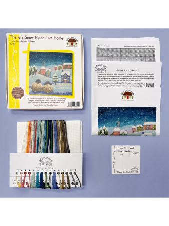 Набор для вышивания "There's Snow Place Like Home". Арт XLP14