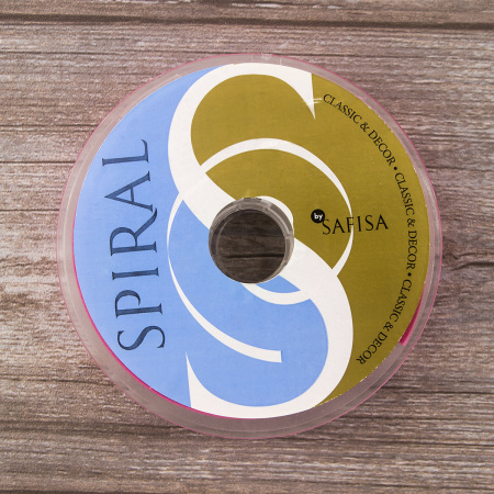 Косая бейка атласная 30 мм, 25 м, цвет 142, ярко-розовый. Арт 6260-30мм-142            