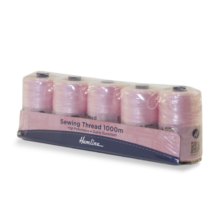 Нить универсальная  Hemline для шитья, 1000 м. Арт N4124.535