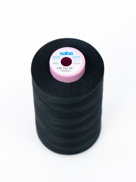 Нить универсальная SABA 120 Tex 24, 5000 м. Арт 0300-4000               