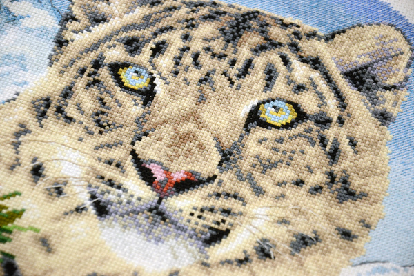 Набор для вышивания "Снежный барс". Арт 03.014.25 