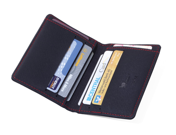 Защитный футляр для карт TROIKA с защитой от мошенничества (для RFID-чипов). Арт CAS08/BK