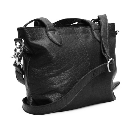 Сумка через плечо со съемным кошельком "Laura mini" Black. Арт QB-4409R1/Black