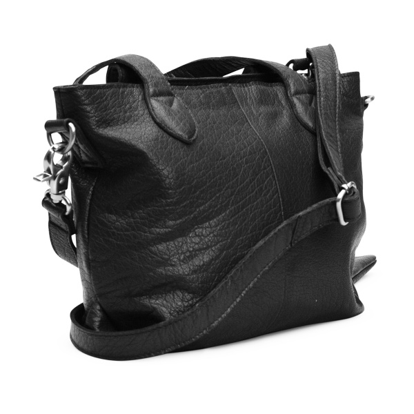 Сумка через плечо со съемным кошельком "Laura mini" Black. Арт QB-4409R1/Black