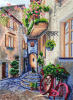 Набор для вышивания  "Итальянская улочка". Арт 07.004.16