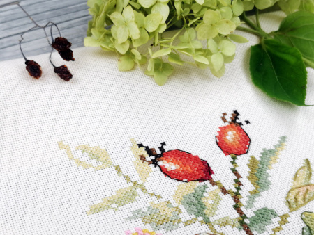 Набор для вышивания "Осенние ягоды". Арт 04.009.12