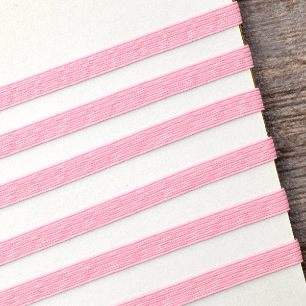 Резинка 6,6 мм, цвет розовый. Арт 851113010L1402