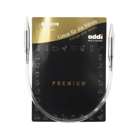 Спицы, круговые, супергладкие, addiClassic №12, 50 см. Арт 105-7/12-50