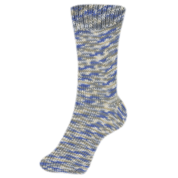 Пряжа Fortissima Socka 4-fach color, 75% шерсть, 25% полиамид, 420 м, 100 г. Арт 90028-2439