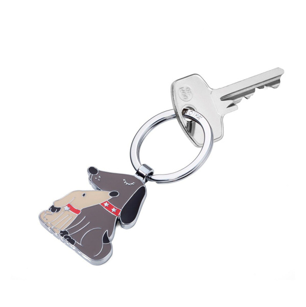 Брелок TROIKA "Собачка с щенком". Арт KR18-05/BR