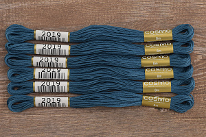 Мулине COSMO однотонный цвет  2019      . Арт 25-6/2019      