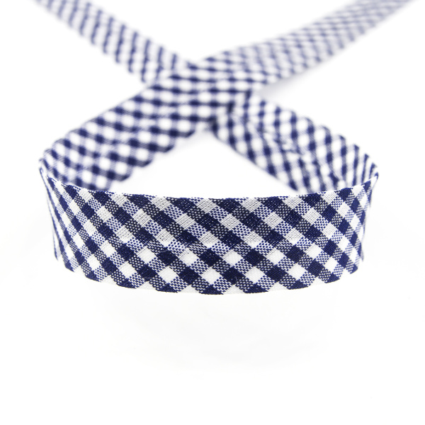 Косая бейка с рисунком SAFISA, арт.5400, 20 мм, 25 м, цвет 72. Арт 5400-20мм-72            