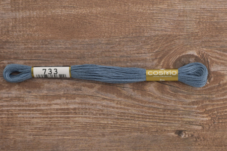 Мулине COSMO однотонный цвет  733       . Арт 25-6/733       