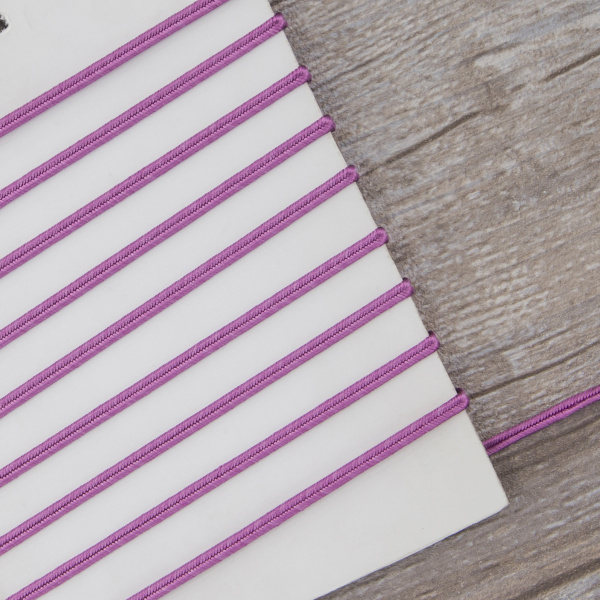 Шнур-сутаж PEGA, сиреневый, 3 мм. Арт 841113909A1602