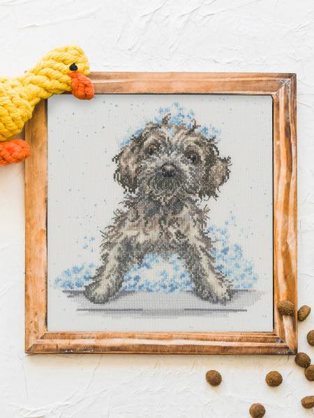 Набор для вышивания "Bubbles And Barks". Арт XHD130