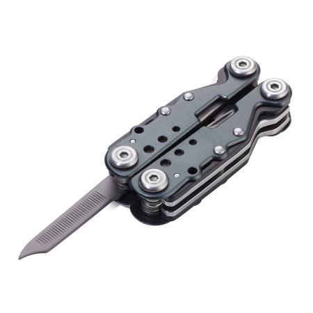 Брелок TROIKA "Мини-инструмент с 10 функциями". Арт TOL42/GY