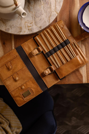 Органайзер для круговых спиц "Carita E" Whisky. Арт QB-4515/Whisky