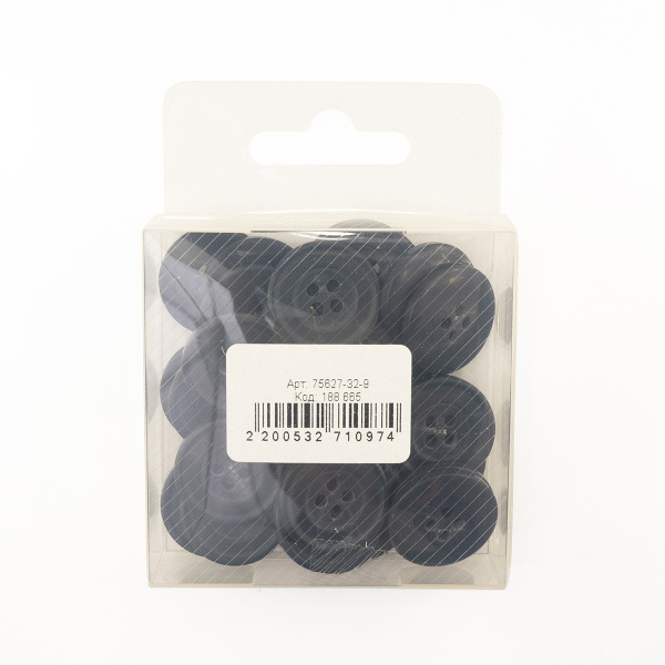 Пуговицы Sandra, размер 32, цвет 9. Арт 75627-32-9