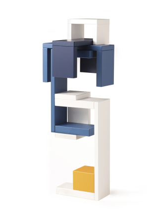 Конструктор дизайнерский NAEF CLASSIC "Corus" 6+, натуральное дерево, цветной, 7 деталей. Арт 9427.1