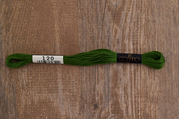 Мулине COSMO однотонный цвет  120       . Арт 25-6/120       