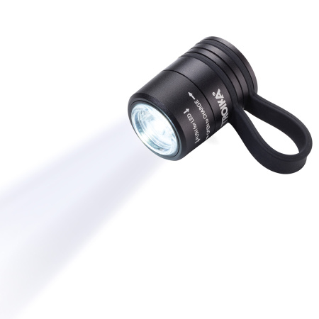 Фонарь TROIKA, спортивный и аварийный свет, с сильным магнитом для крепления, 3 функции освещения. Арт TOR90/BK