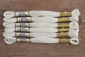 Мулине COSMO однотонный цвет  500       