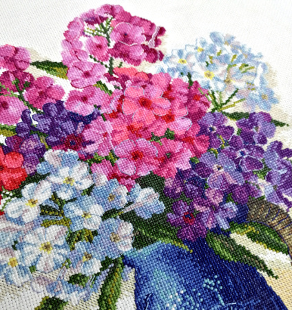 Набор для вышивания  "Флоксы". Арт 04.005.23