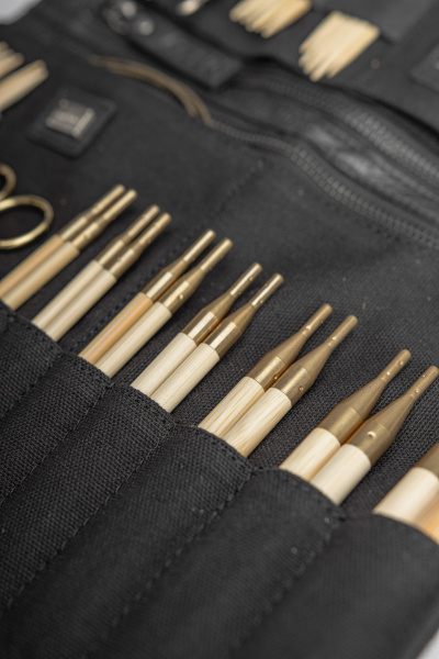 Органайзер для спиц "Canvas Billie" Black. Арт QB-4719/Black