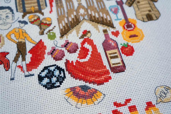 Набор для вышивания "Испания". Арт 11.001.24