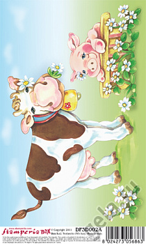 Бумага для 3D Декупажа. Арт DF3D002A                