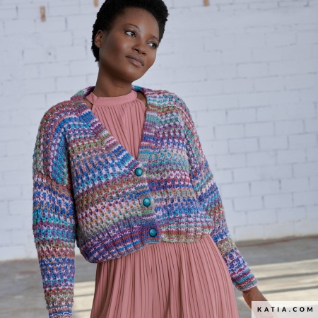 Журнал с моделями по пряже Katia CONCEPT Multicolor №1. Арт 6292