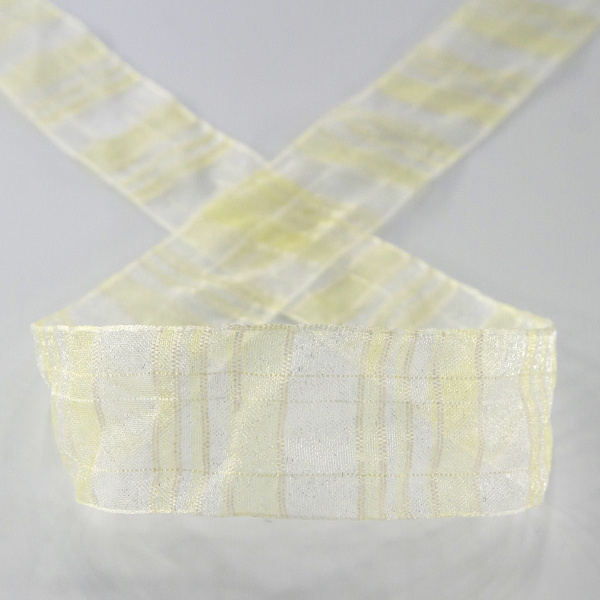 Лента с рисунком SAFISA, арт.P25205-25 мм, 2м, цвет 02 шампань. Арт P25205-25мм-02          