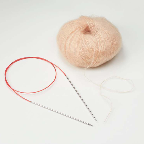 Спицы круговые с удлиненным кончиком, addiClassic Lace №5, 50 см. Арт 775-7/5-50