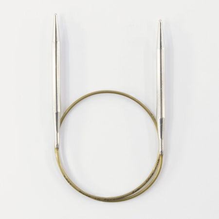 Спицы, круговые, супергладкие, addiClassic №6, 50 см. Арт 105-7/6-50