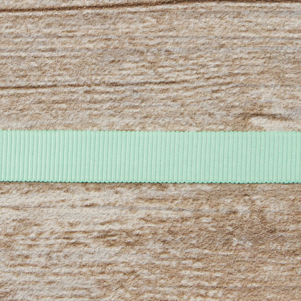 Лента репсовая SAFISA, 10 мм, 25 м, цвет 53 ментоловый. Арт 350-10мм-53